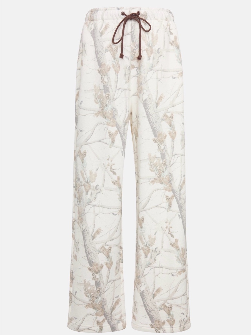 Dairy Boy Cream Printed Wide-Leg Lounge Pants with matching sweatshirt